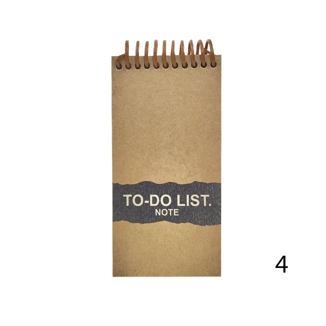 نمای نزدیک دفترچه یادداشت تو دو لیست (to do list)