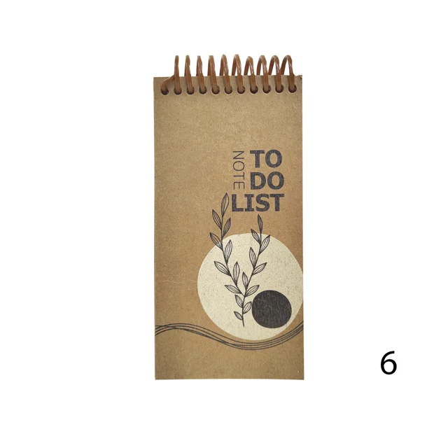 نمای جلد دفترچه یادداشت تو دو لیست (to do list)